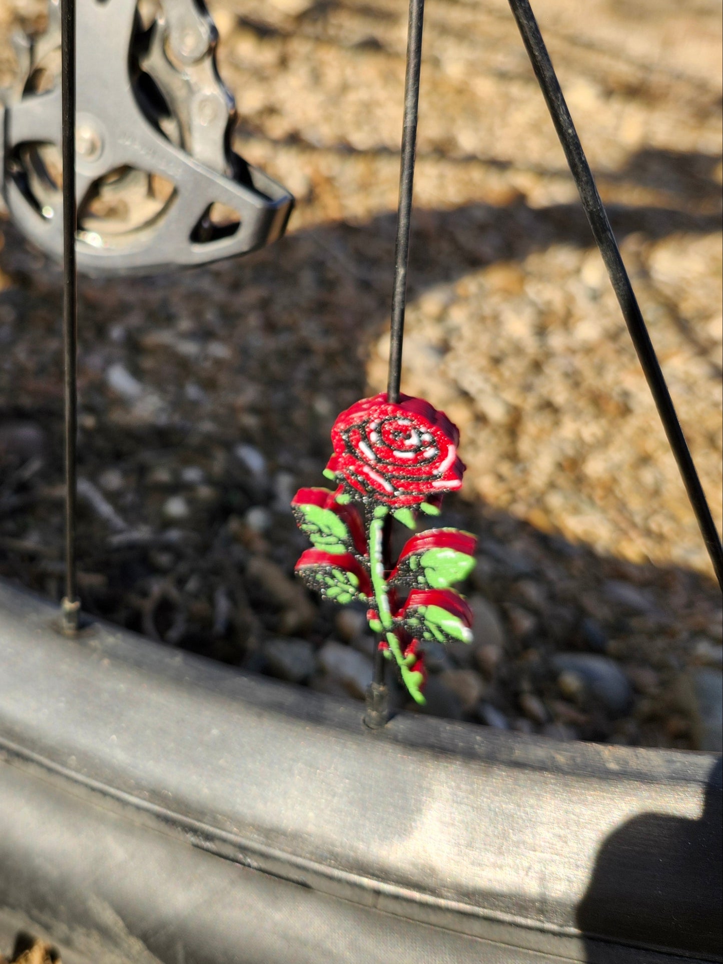 Spoke Clip - Rose
