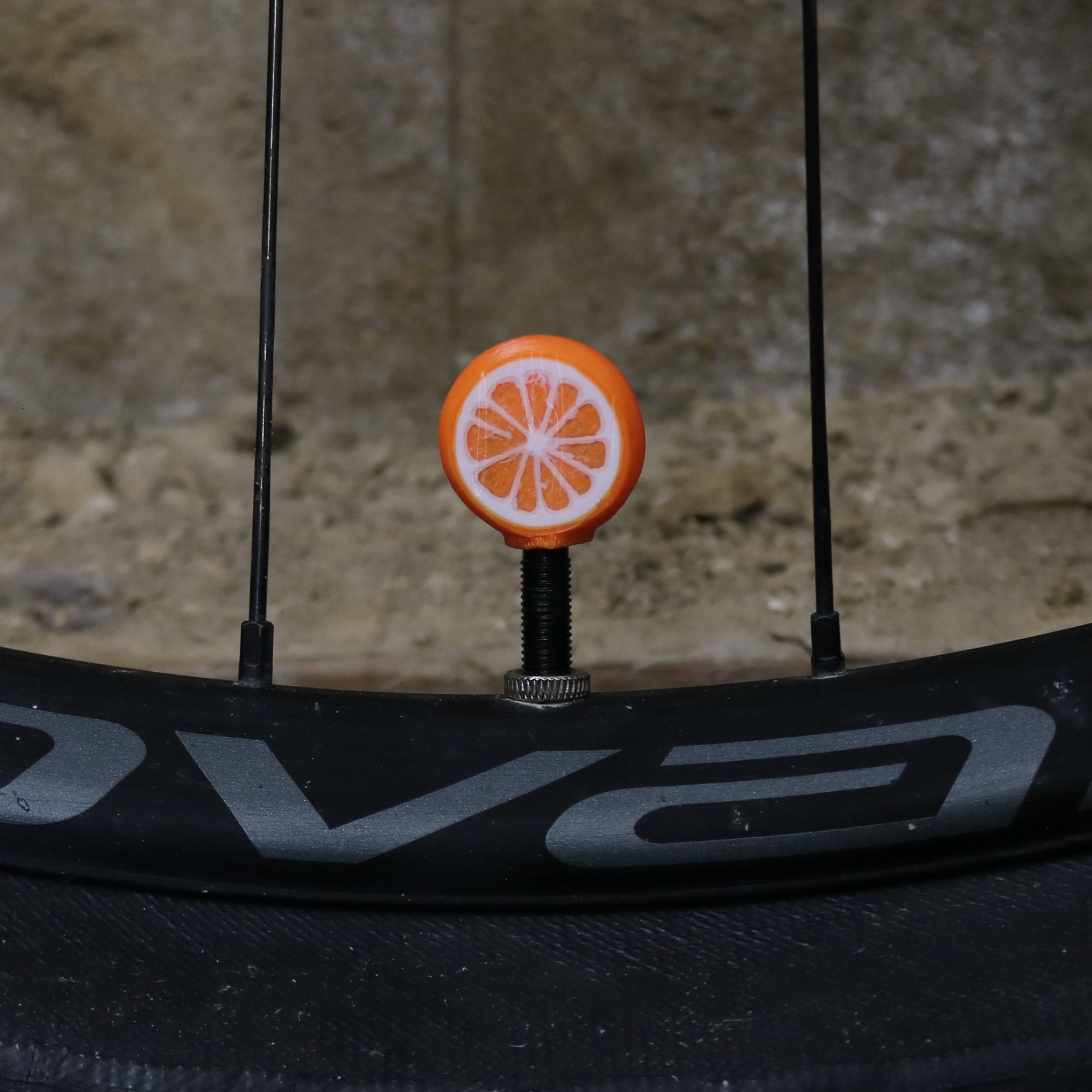 Valve Cap - Orange - Bike Accessory by RiDEK – Ridek Bike Accessories