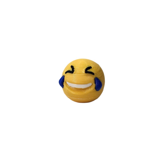 Mini Valve Cap - Laughing Emoji