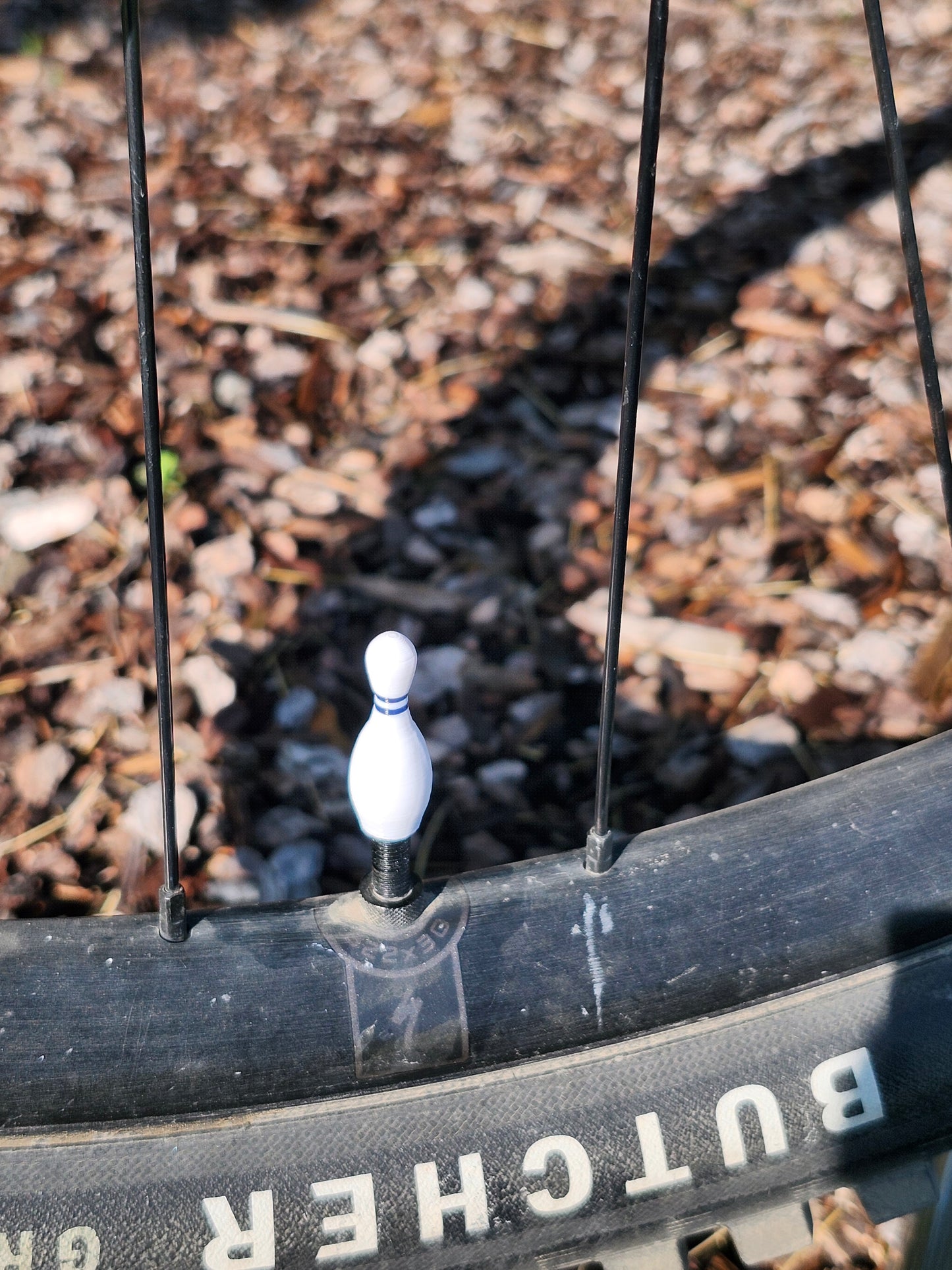 Mini Valve Cap - Bowling Pin
