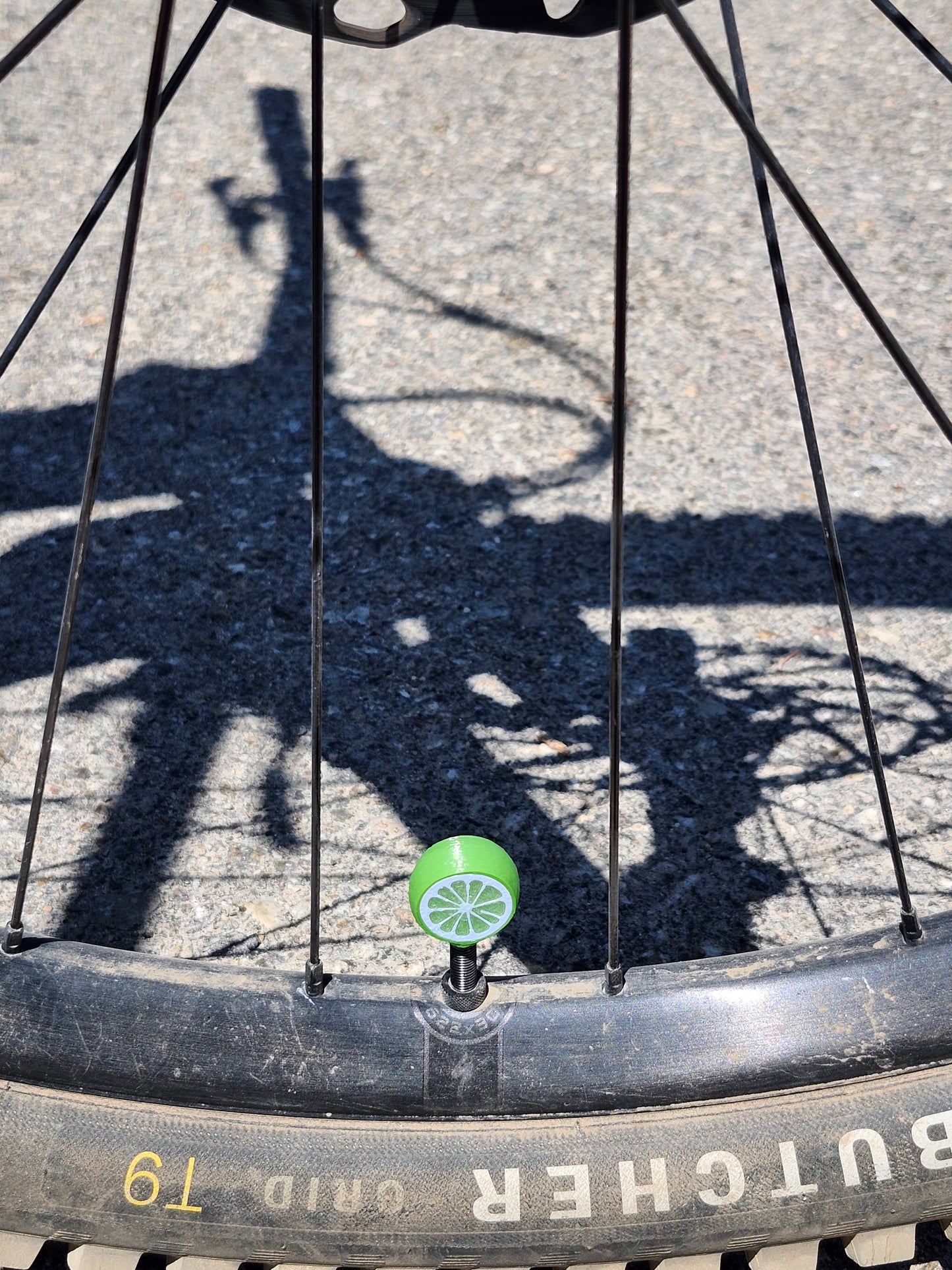 Valve Cap - Lime