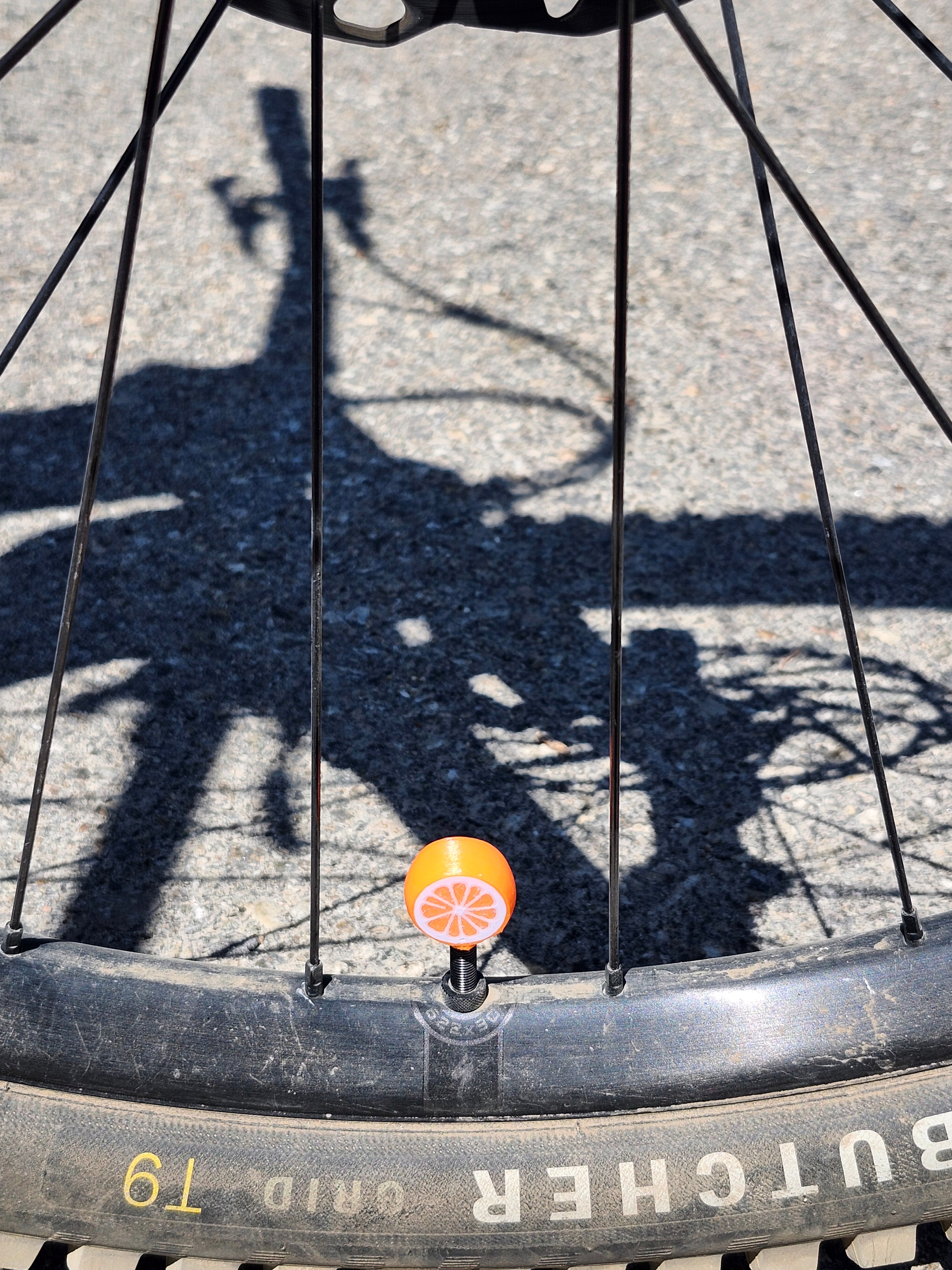 Valve Cap - Orange - Bike Accessory by RiDEK – Ridek Bike Accessories