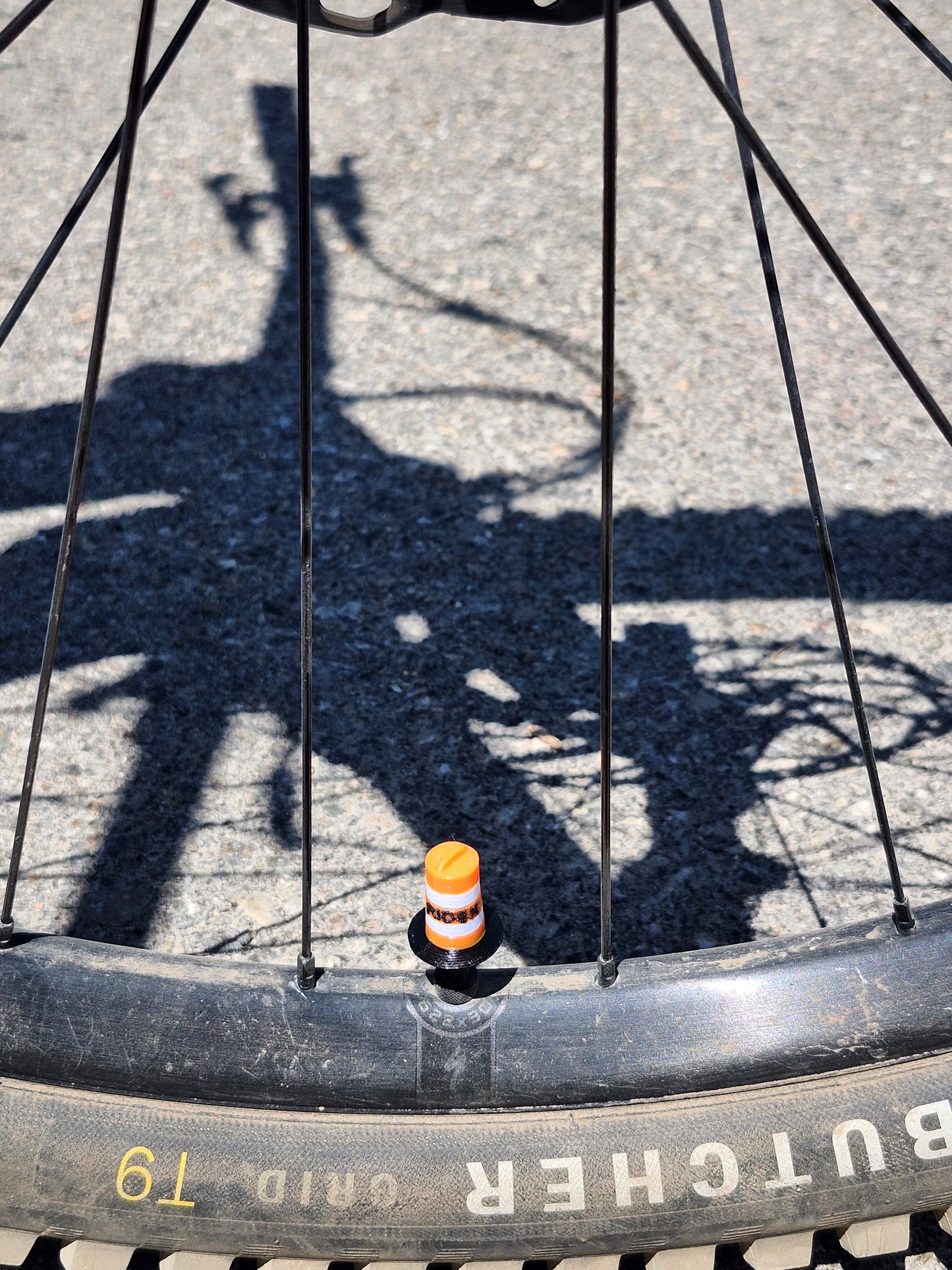 Valve Cap - Traffic Cone