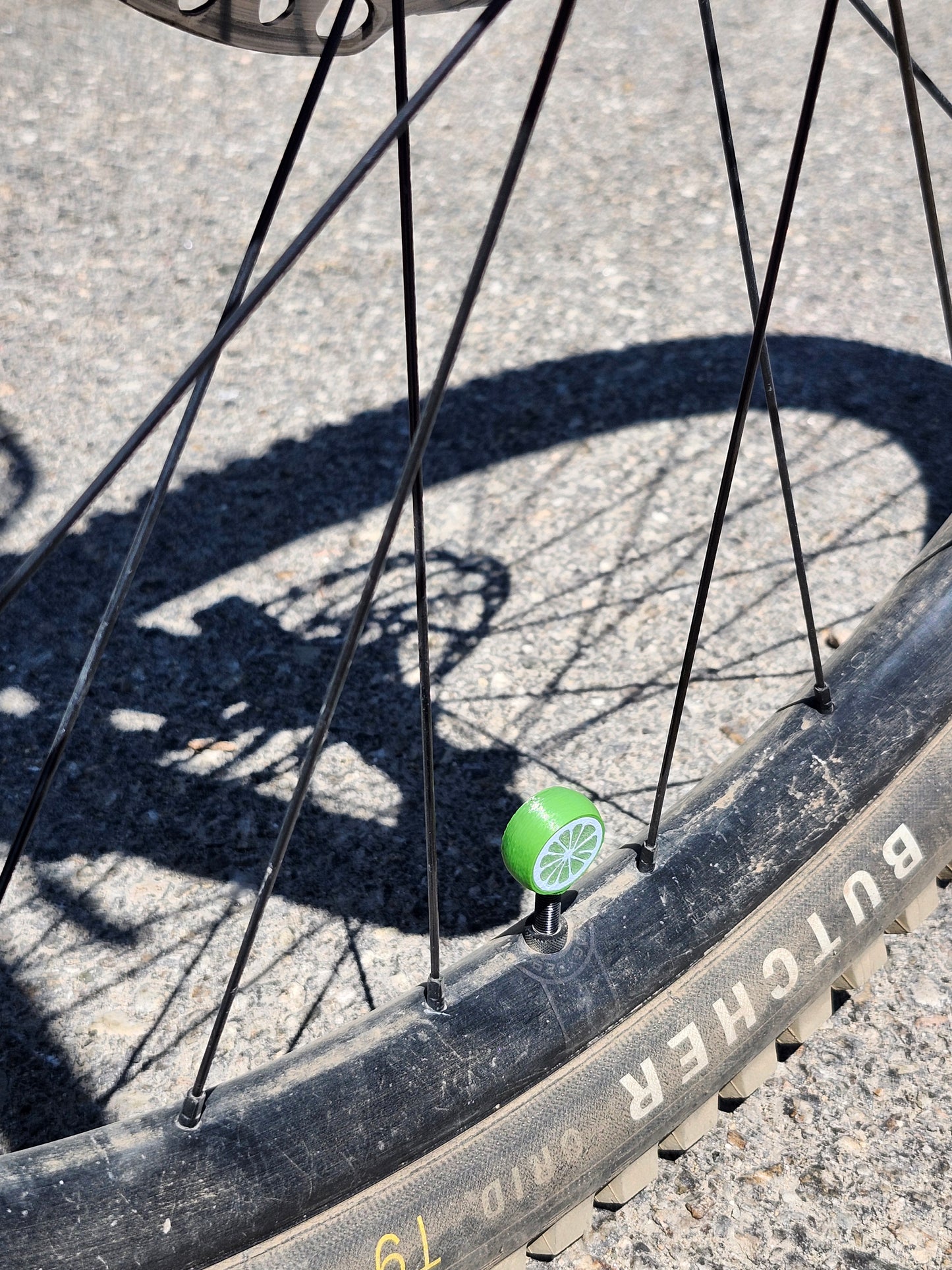 Valve Cap - Lime