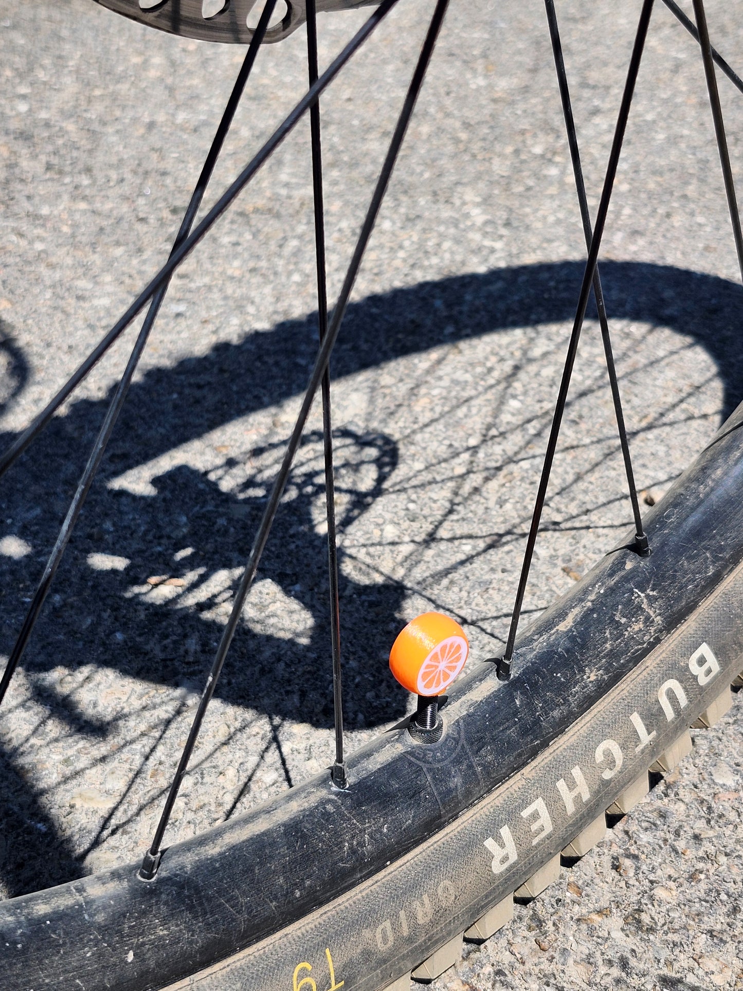 Valve Cap - Orange