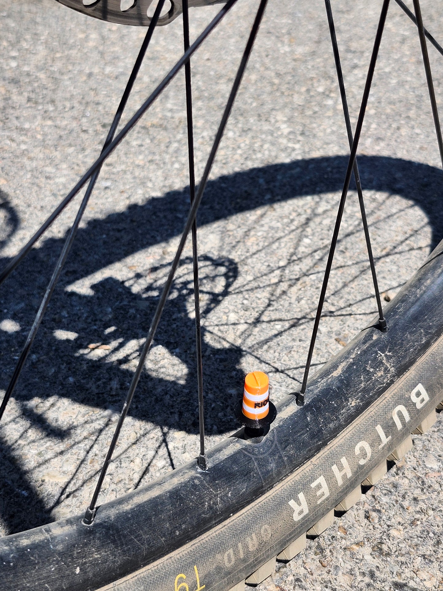 Valve Cap - Traffic Cone