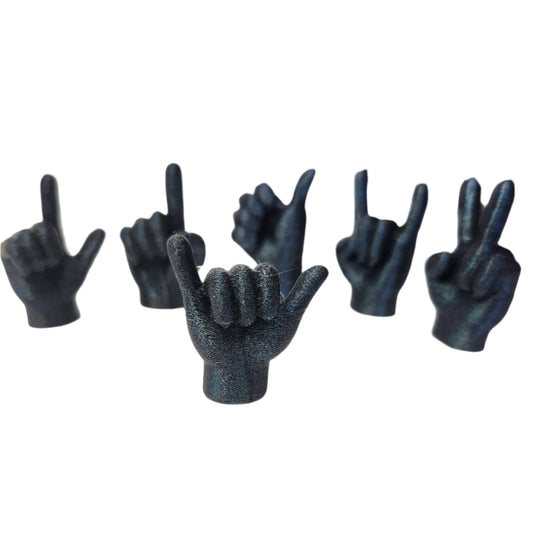 Valve Cap - Hand Signs