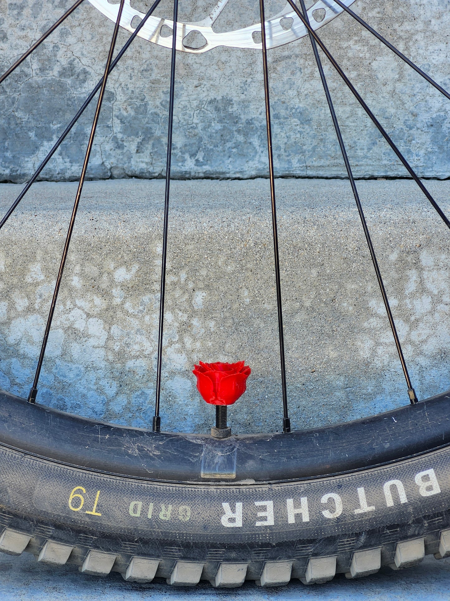 Valve Cap - Rose