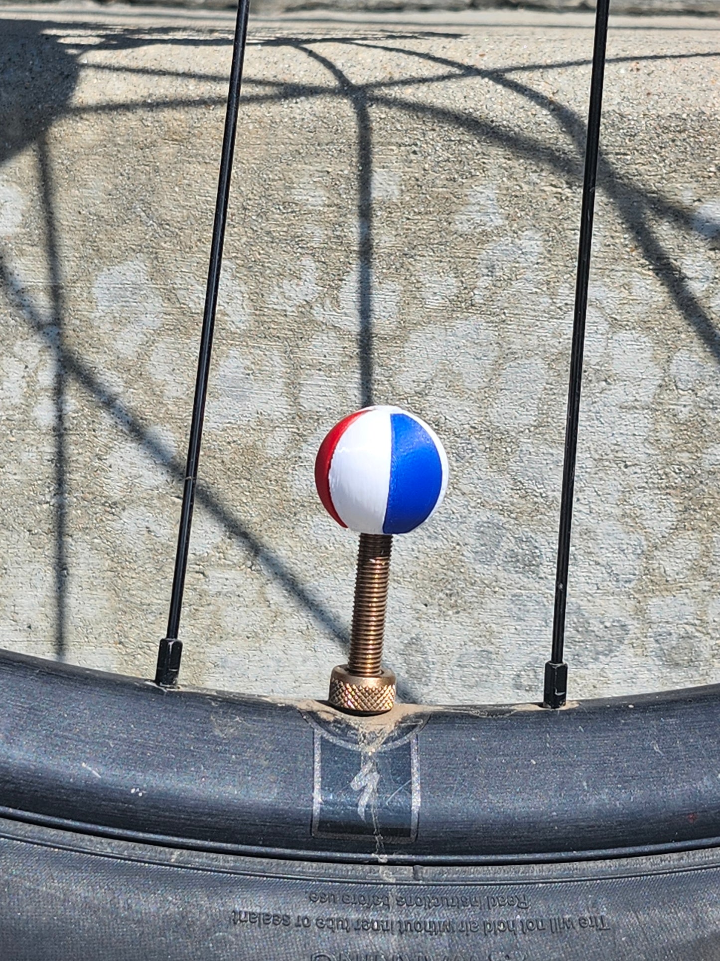 Valve Cap - Beach Ball