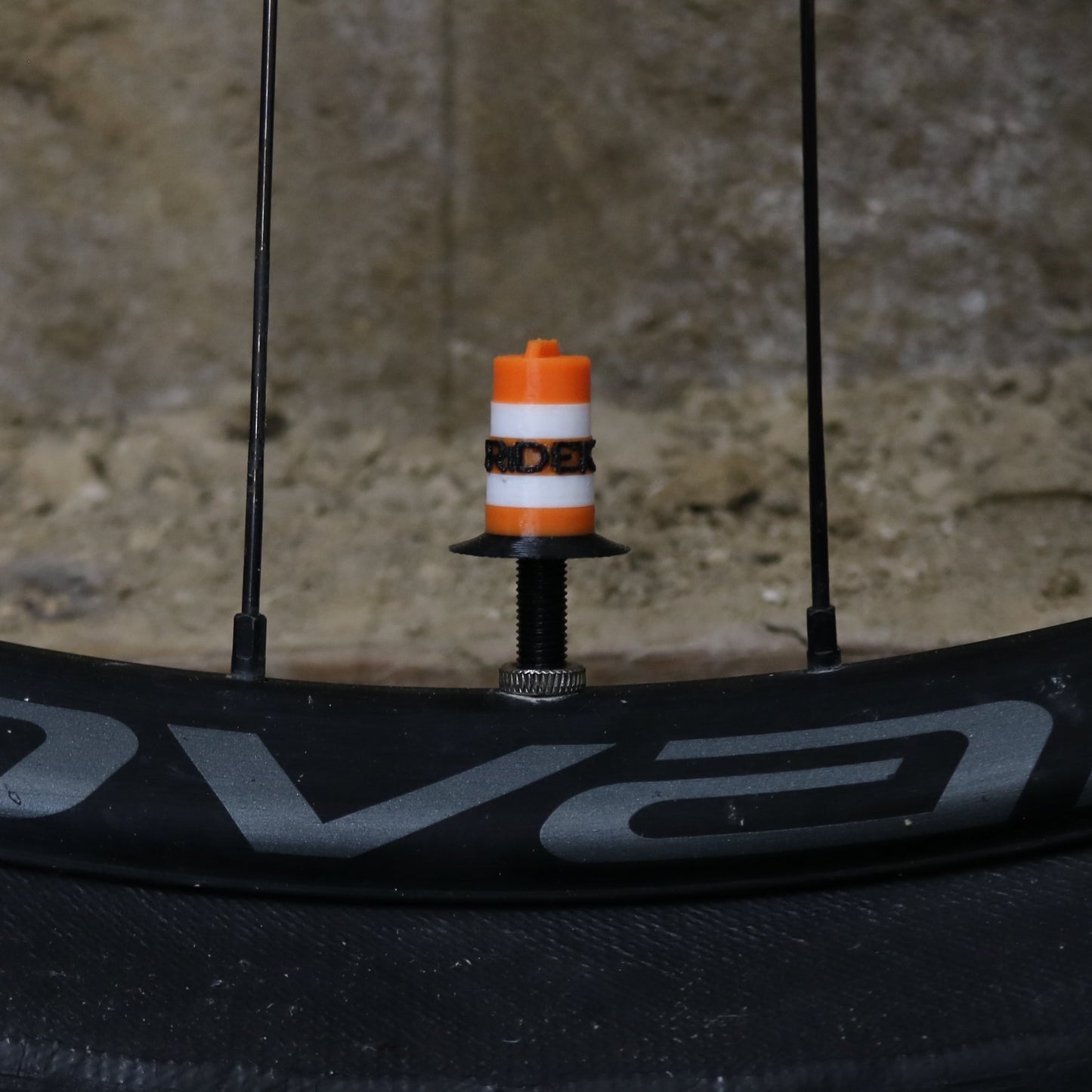 Valve Cap - Traffic Cone