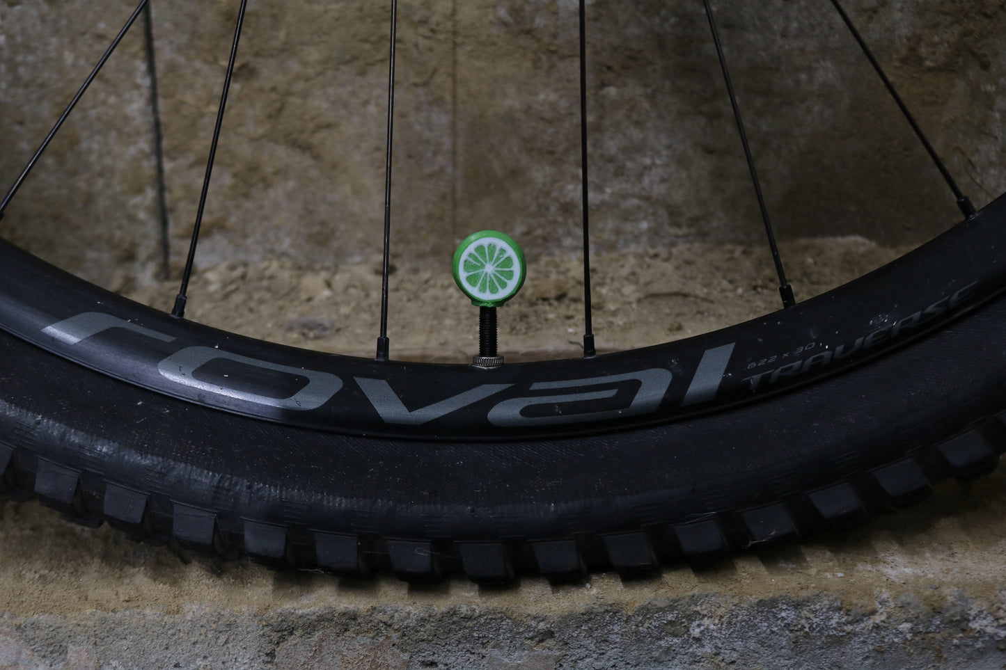 Valve Cap - Lime