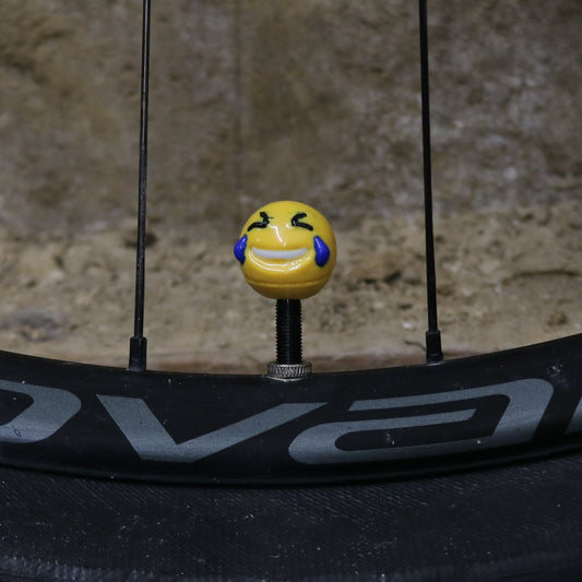 Valve Cap - Laughing Emoji