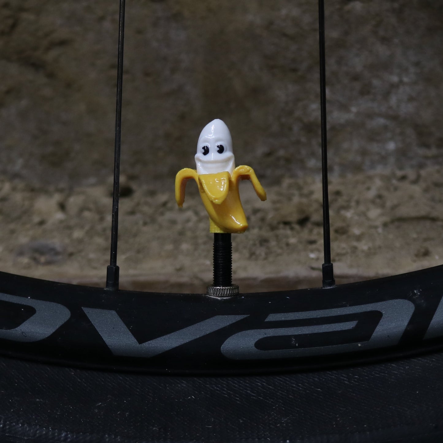 Premium Valve Cap - Banana