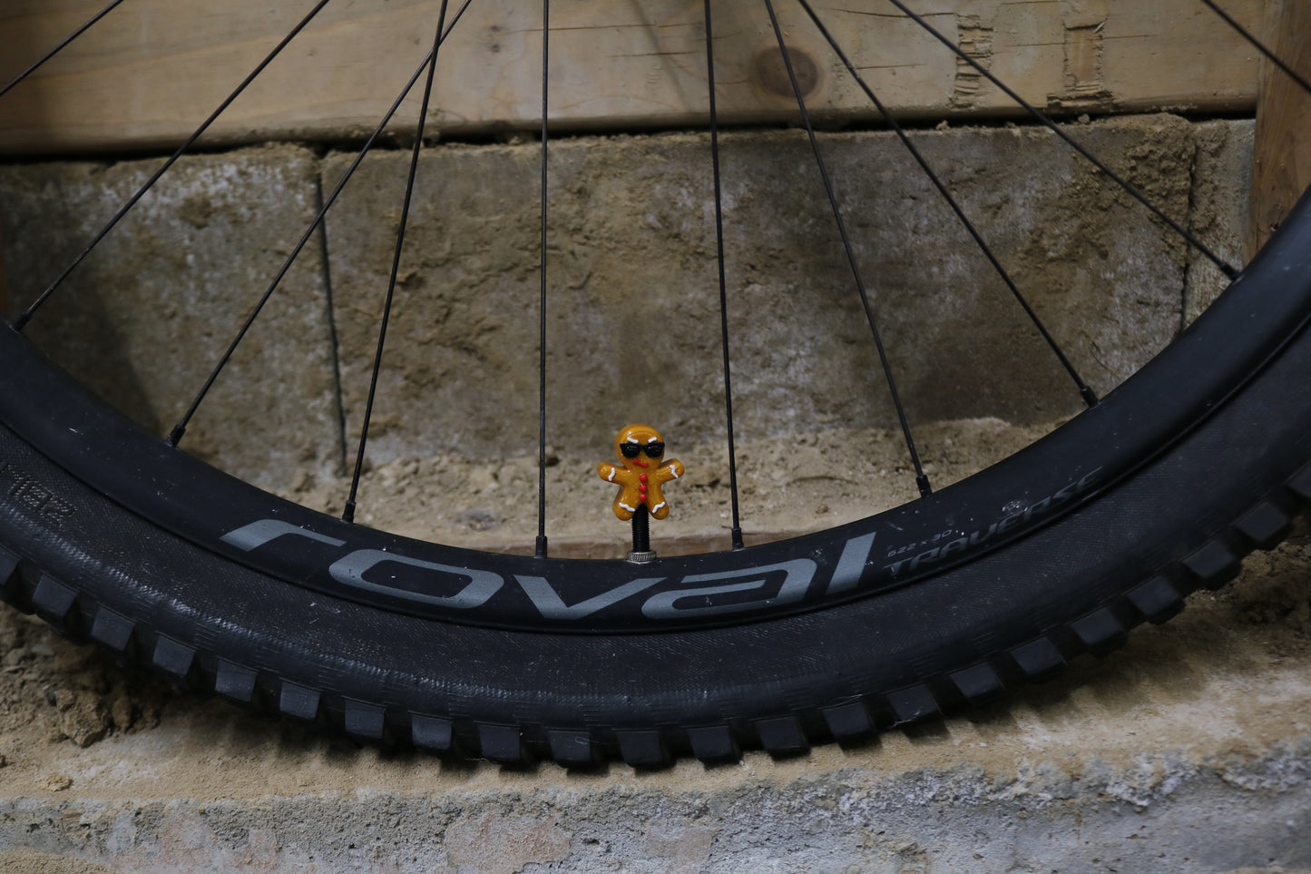 Premium Valve Cap - Ginger Bread Man