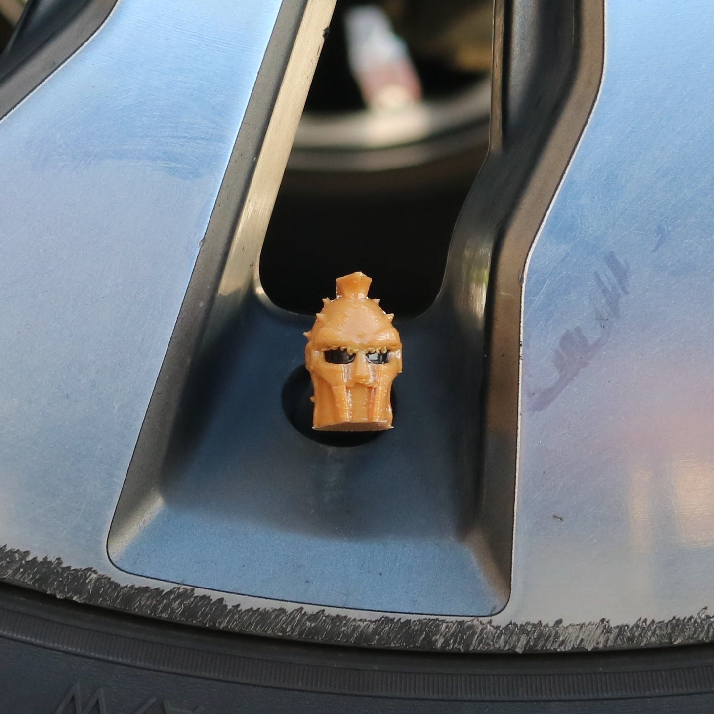 Premium Vehicle Cap - Gladiator Helmet