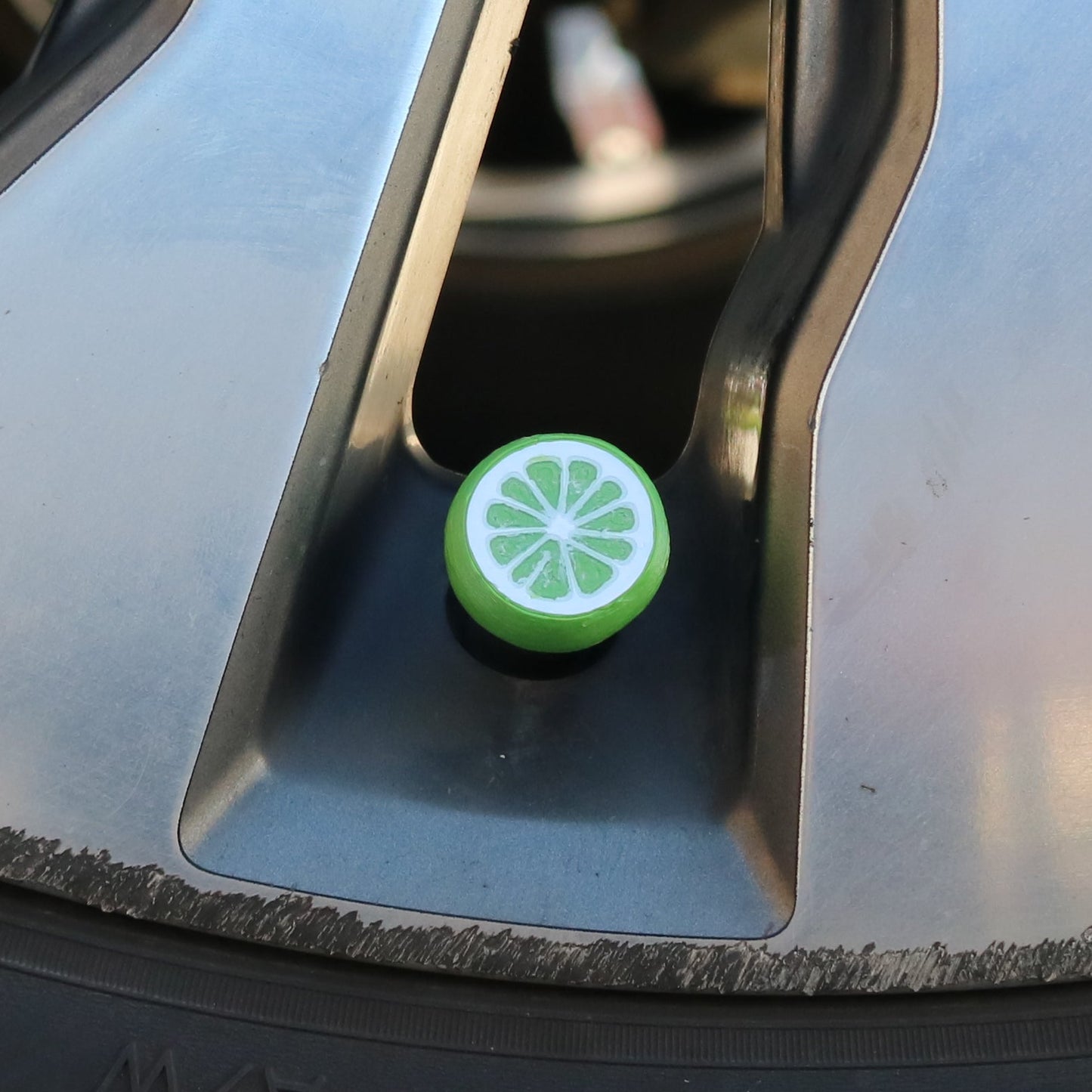 Vehicle Cap - Lime