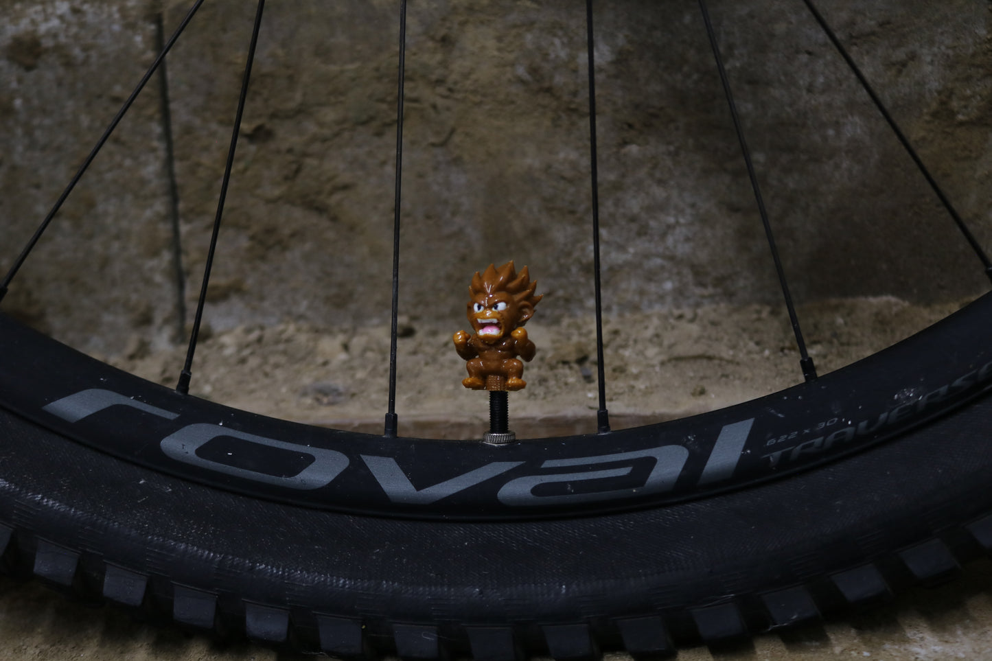 Premium Valve Cap - Crazy Monkey