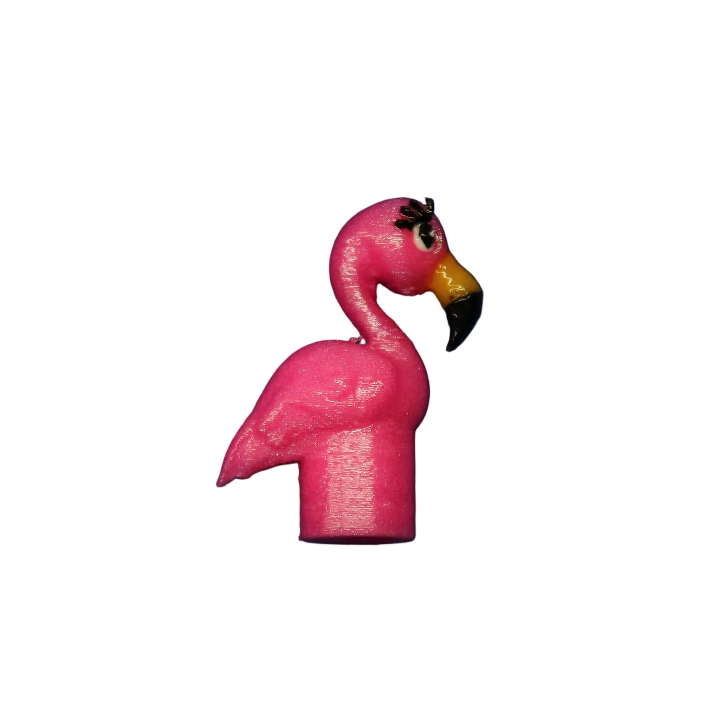 Premium Valve Cap - Flamingo