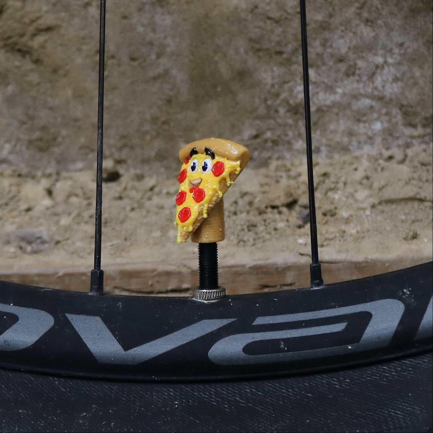 Premium Valve Cap - Pizza