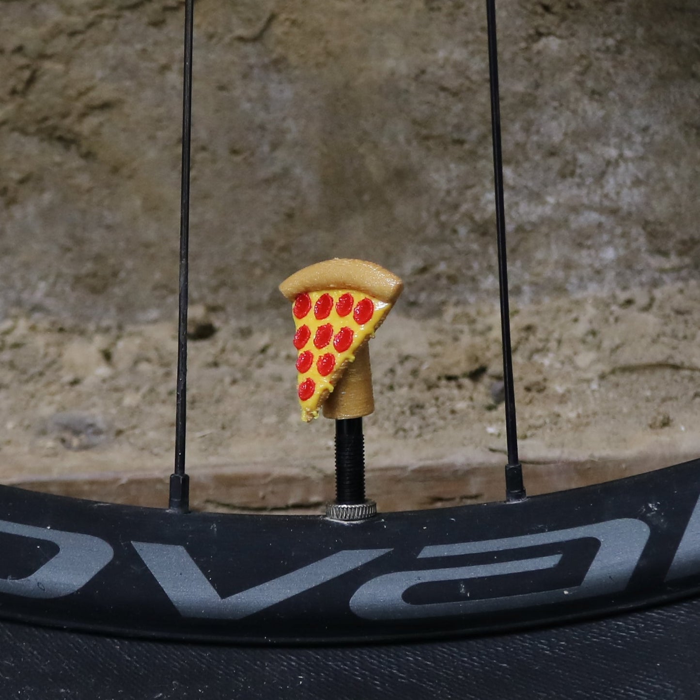 Premium Valve Cap - Pizza