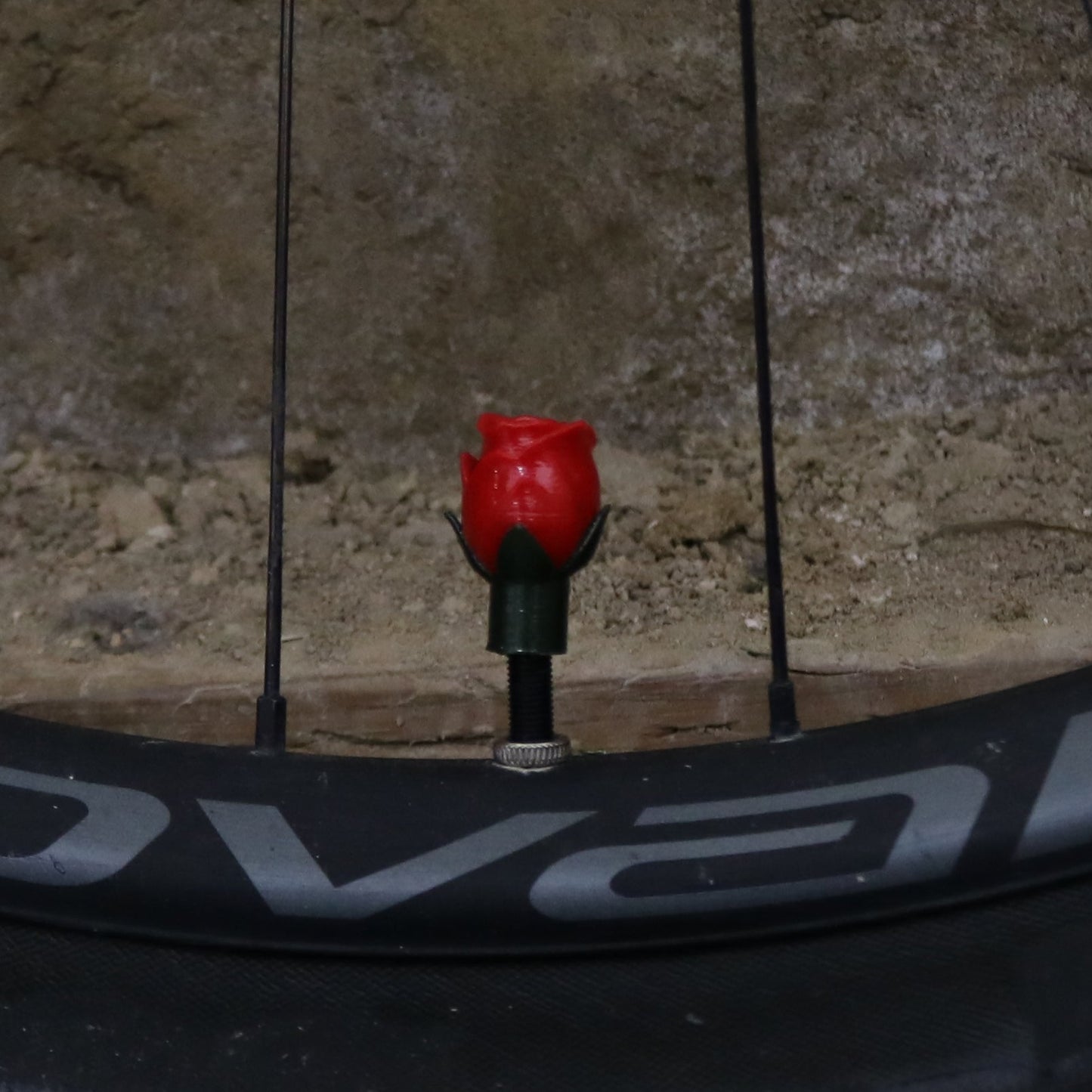 Premium Valve Cap - Rose