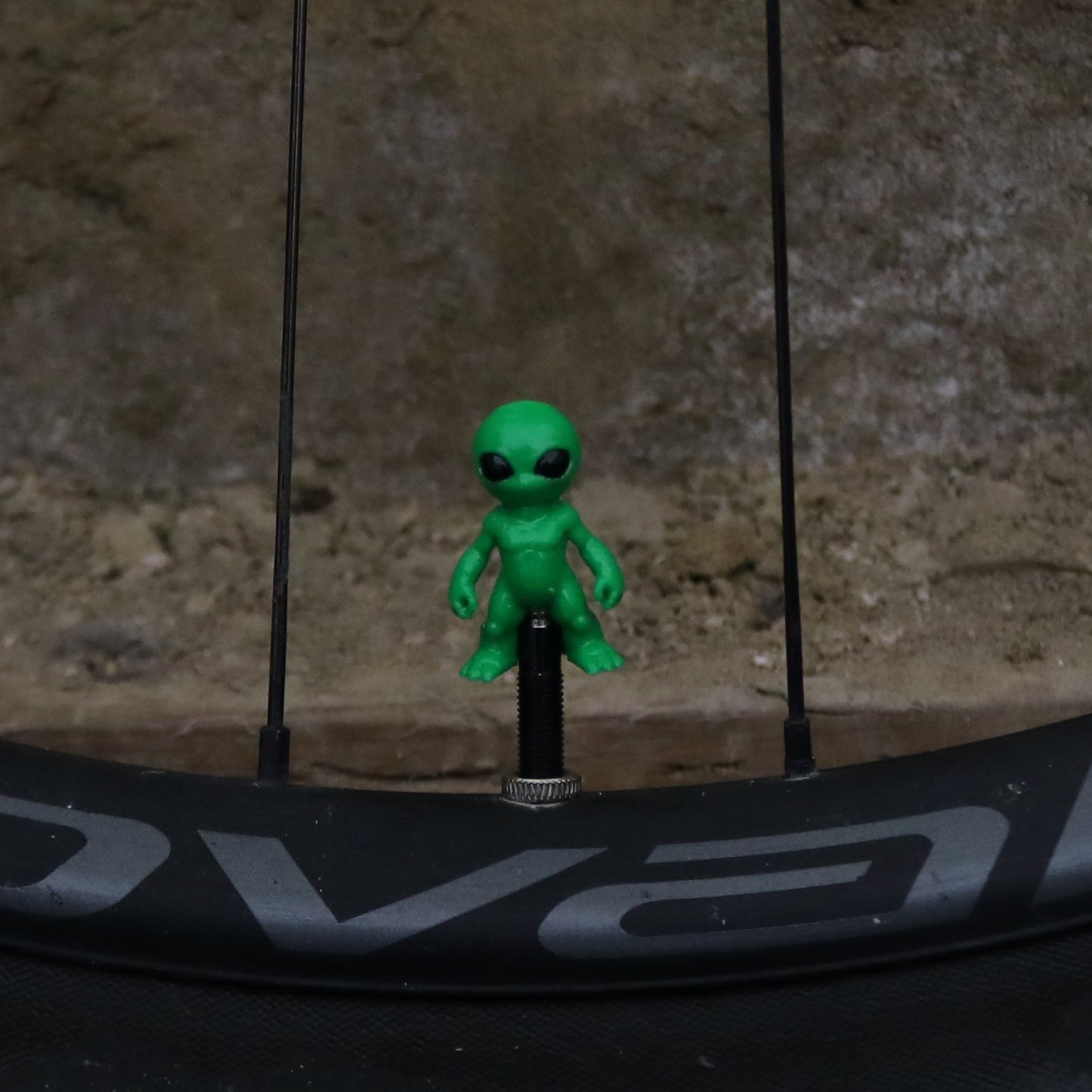 Premium Valve Cap - Alien