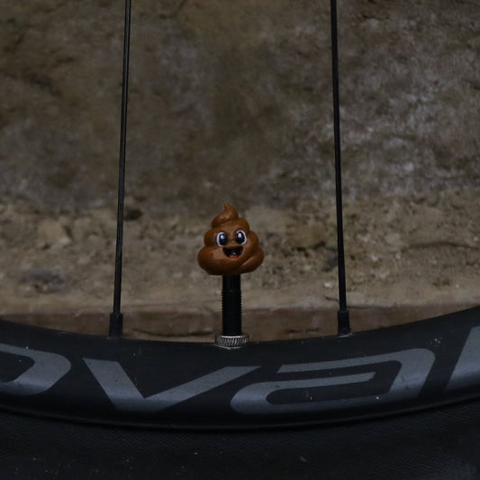 Premium Valve Cap - Poop Emoji