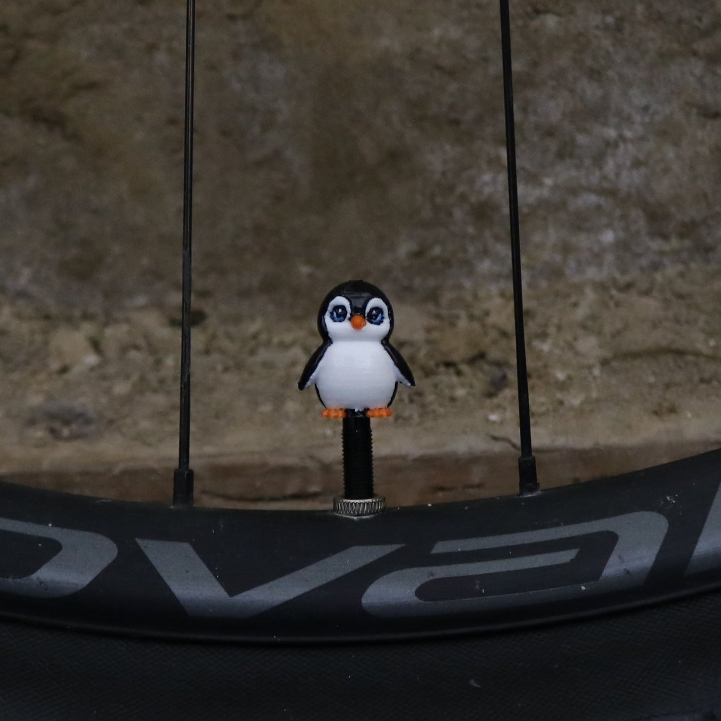 Premium Valve Cap - Penguin