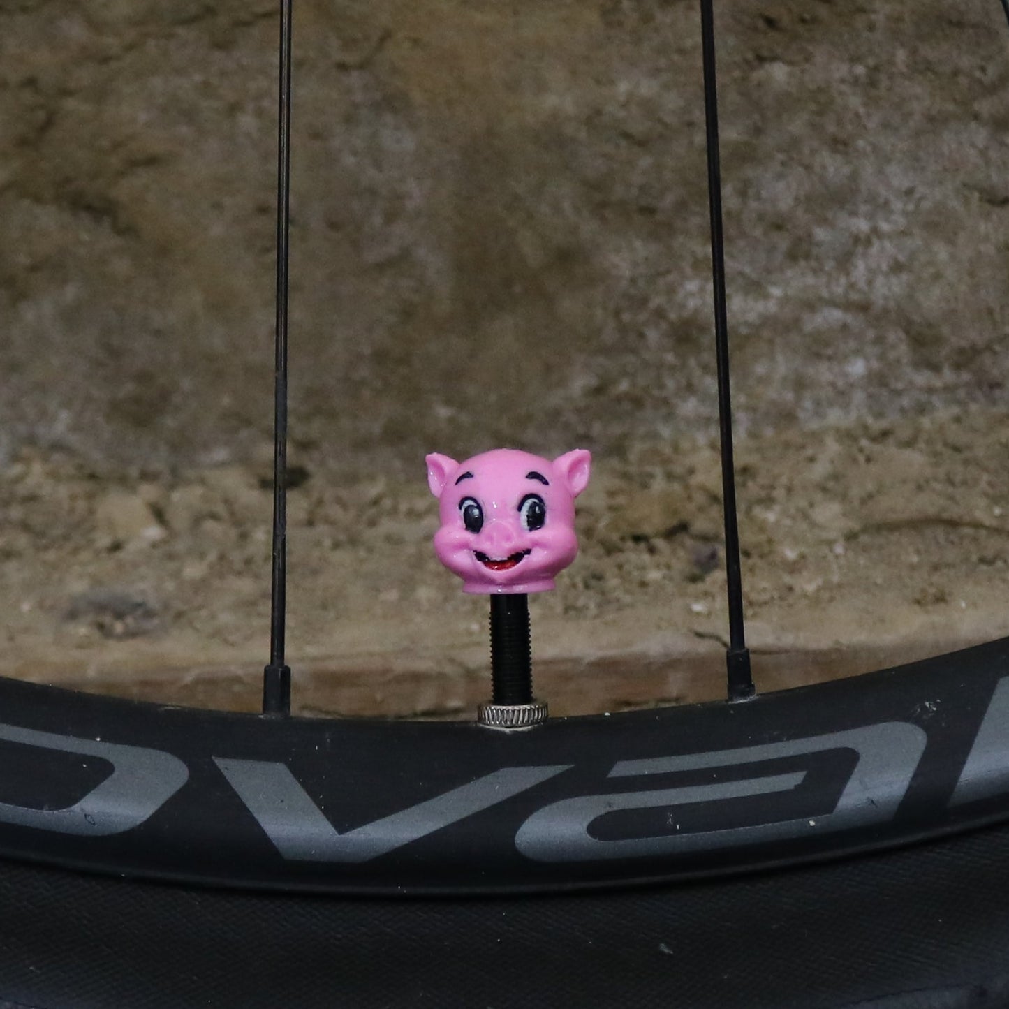 Premium Valve Cap - Pig Head