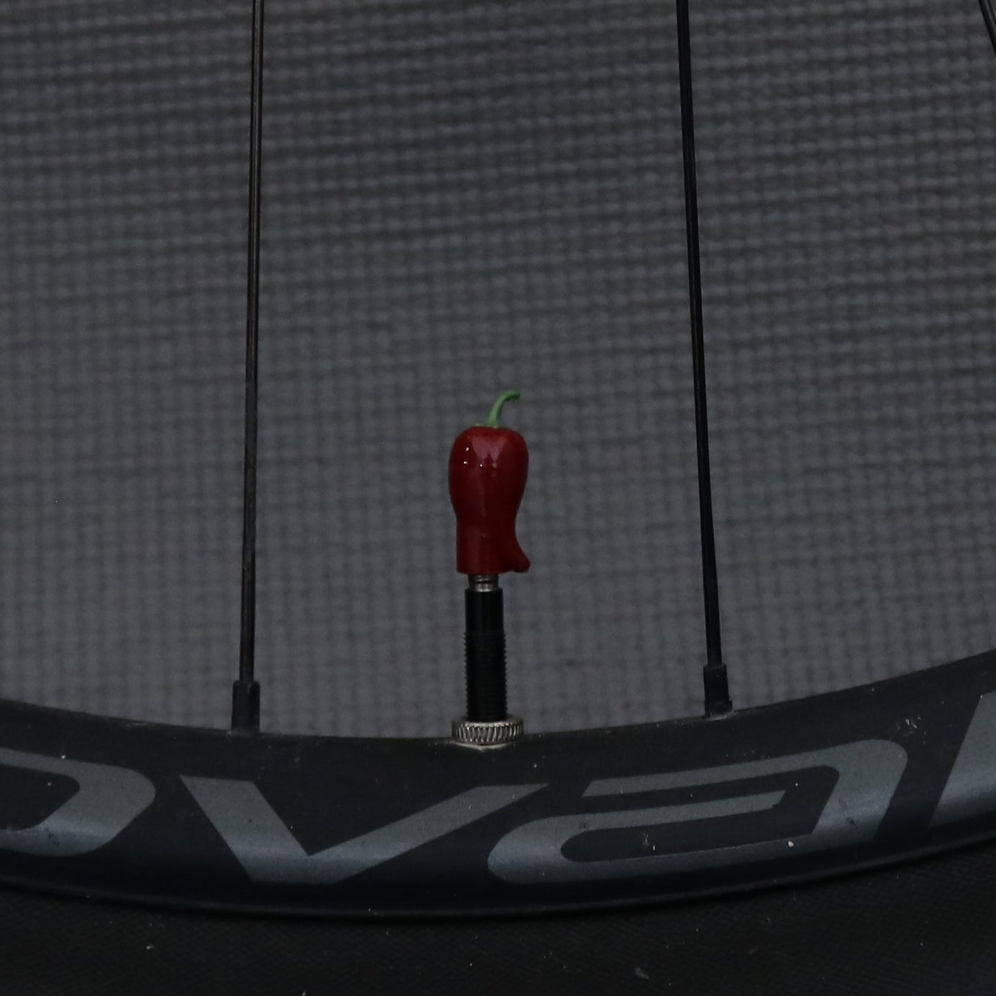 Mini Valve Cap - Chili Pepper