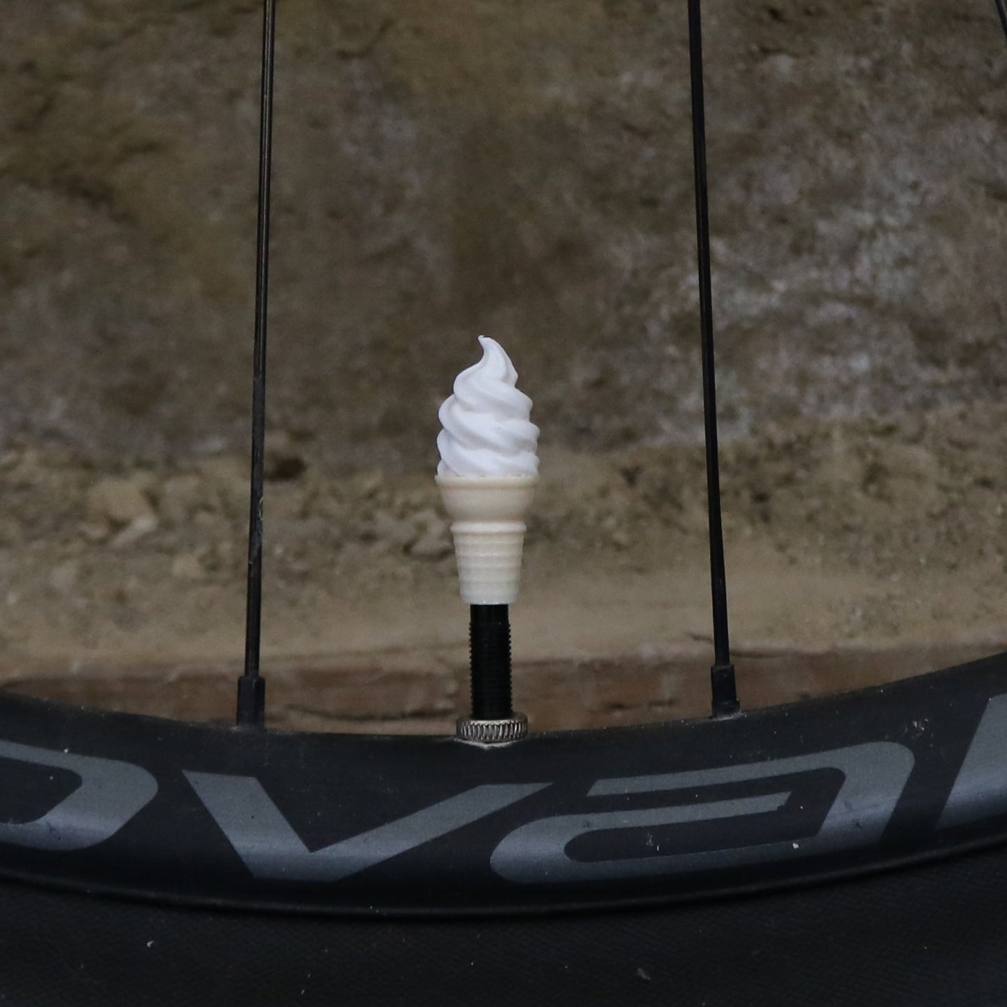 Premium Valve Cap - Ice Cream Cone