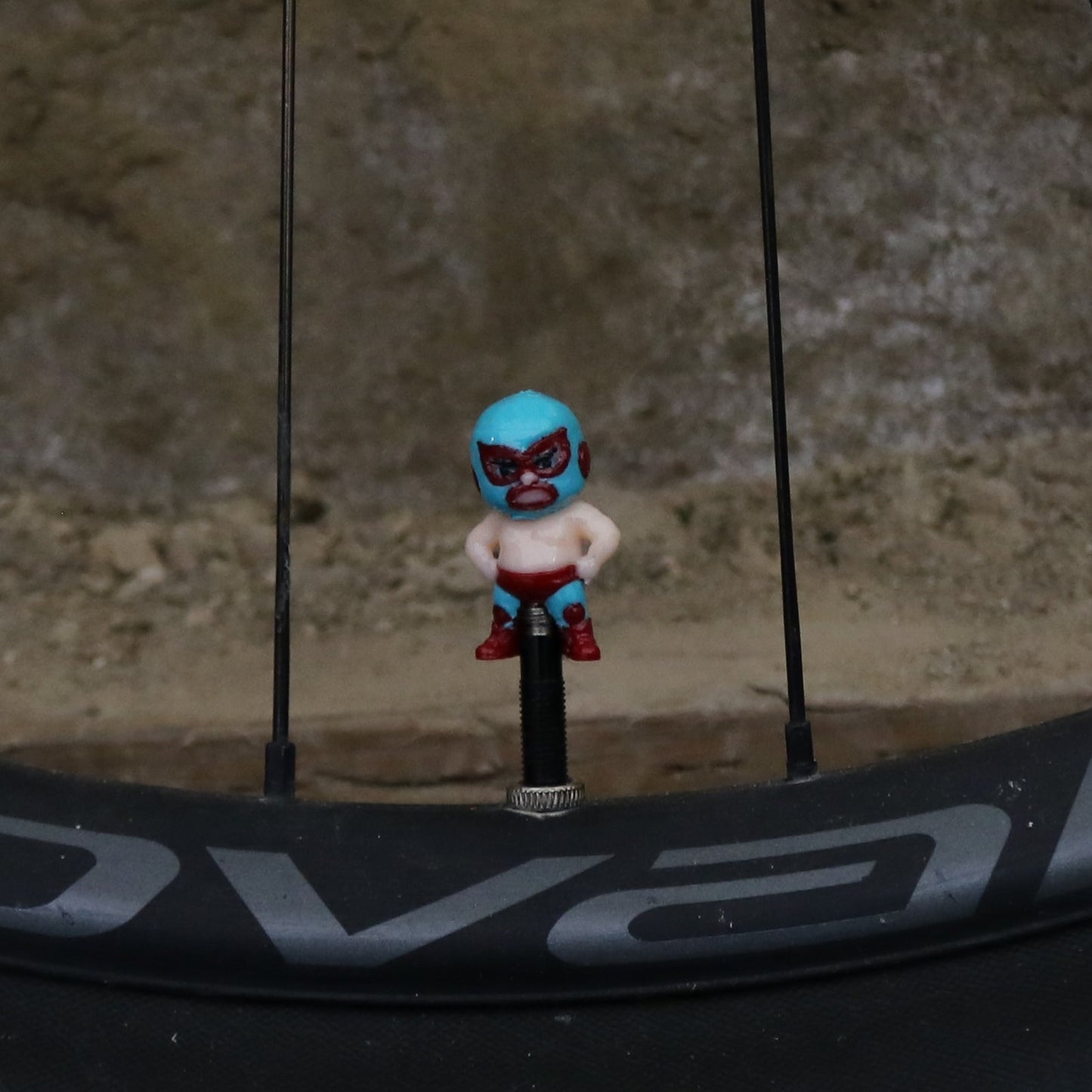 Premium Valve Cap - Wrestler