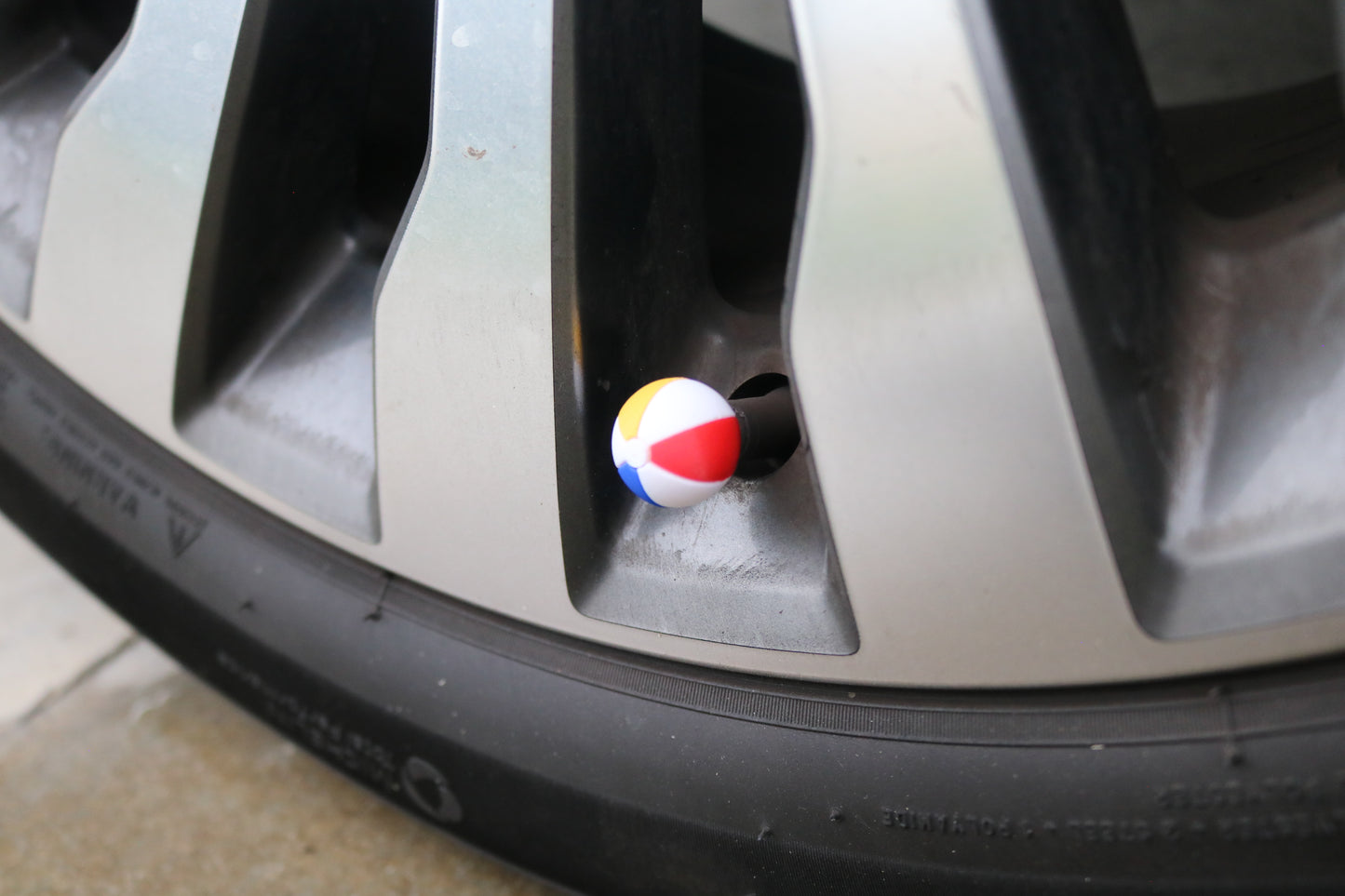 Premium Vehicle Cap - Beach Ball