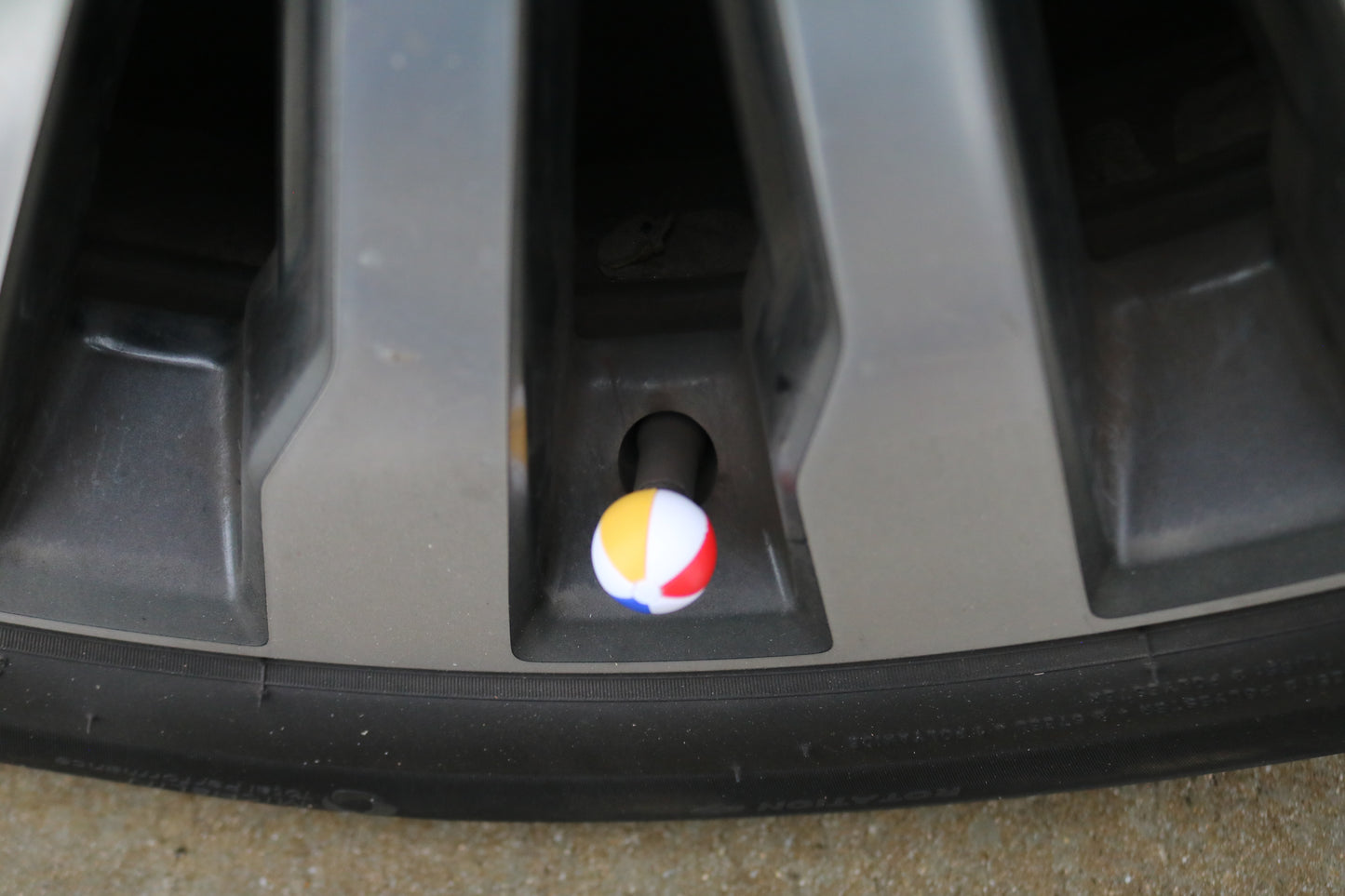 Premium Vehicle Cap - Beach Ball