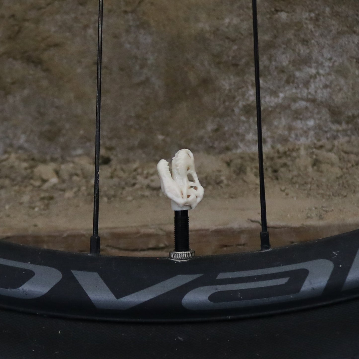 Premium Valve Cap - Dino Skull