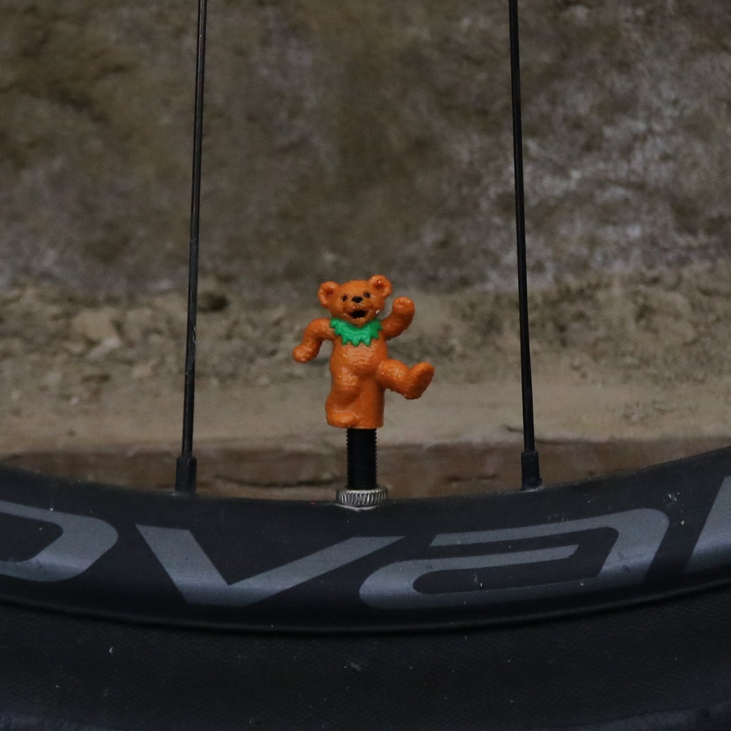 Premium Valve Cap - Party Bear
