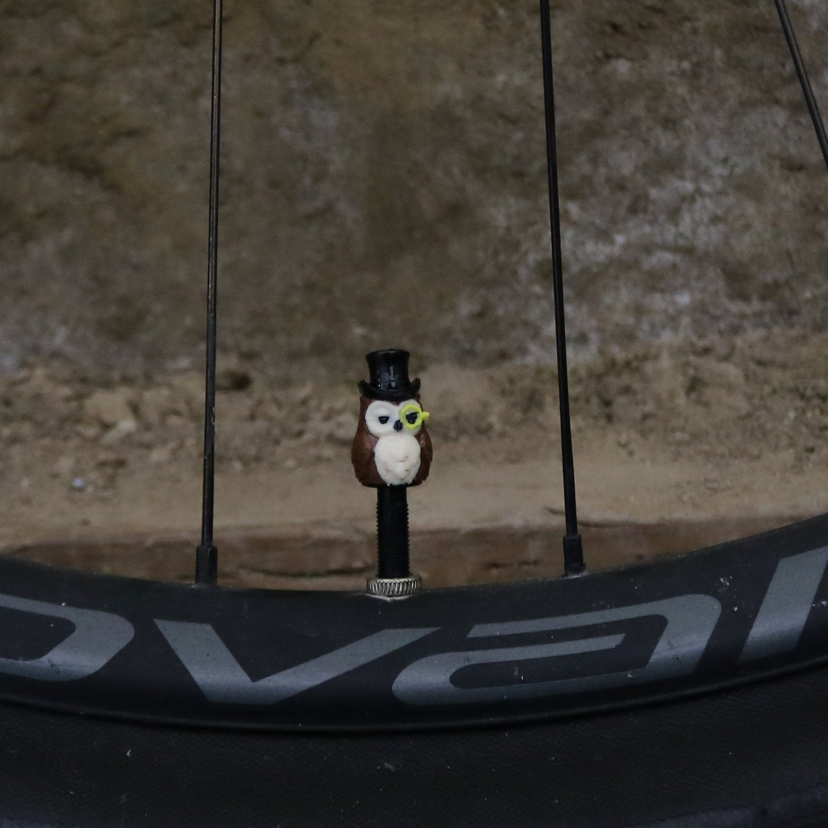 Premium Valve Cap - Owl