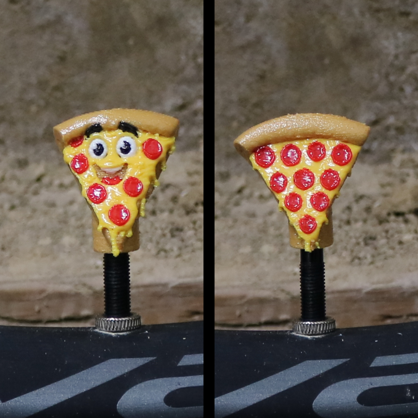Premium Valve Cap - Pizza